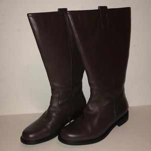 David Tate Brown Leather Boot